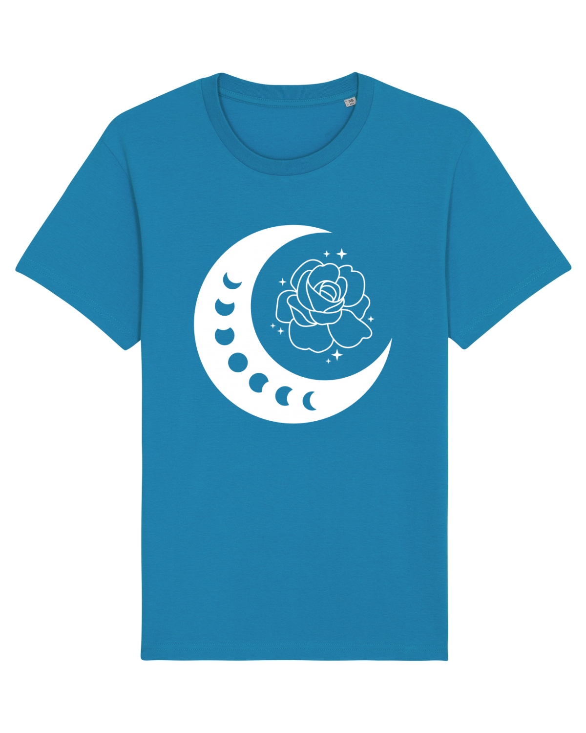 Tricou mânecă scurtă Unisex Rocker Azur