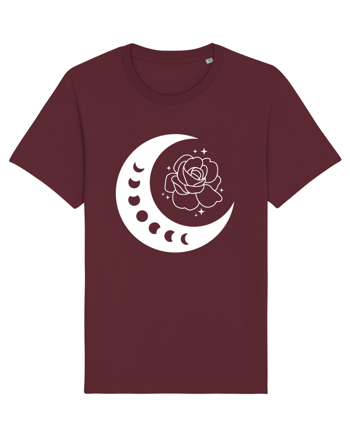 Tricou mânecă scurtă Unisex Rocker Burgundy