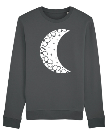 Moon With Flowers Anthracite