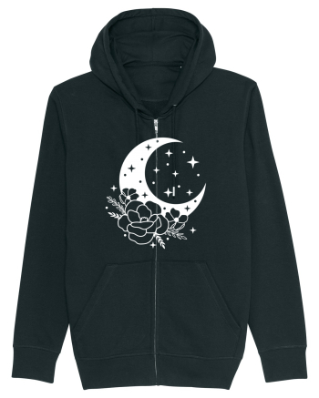 Mystic Moon Flowers Black