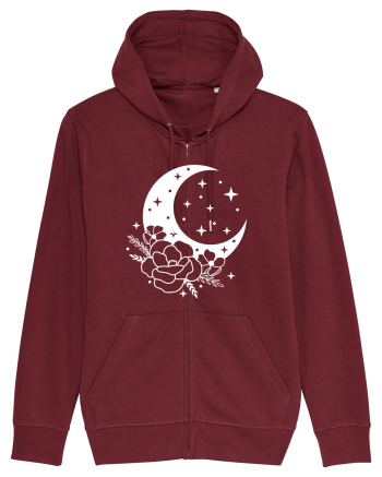 Mystic Moon Flowers Burgundy