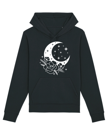 Mystic Moon Flowers Black