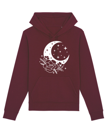 Mystic Moon Flowers Burgundy