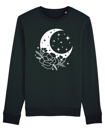 Mystic Moon Flowers Black
