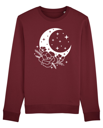 Mystic Moon Flowers Burgundy