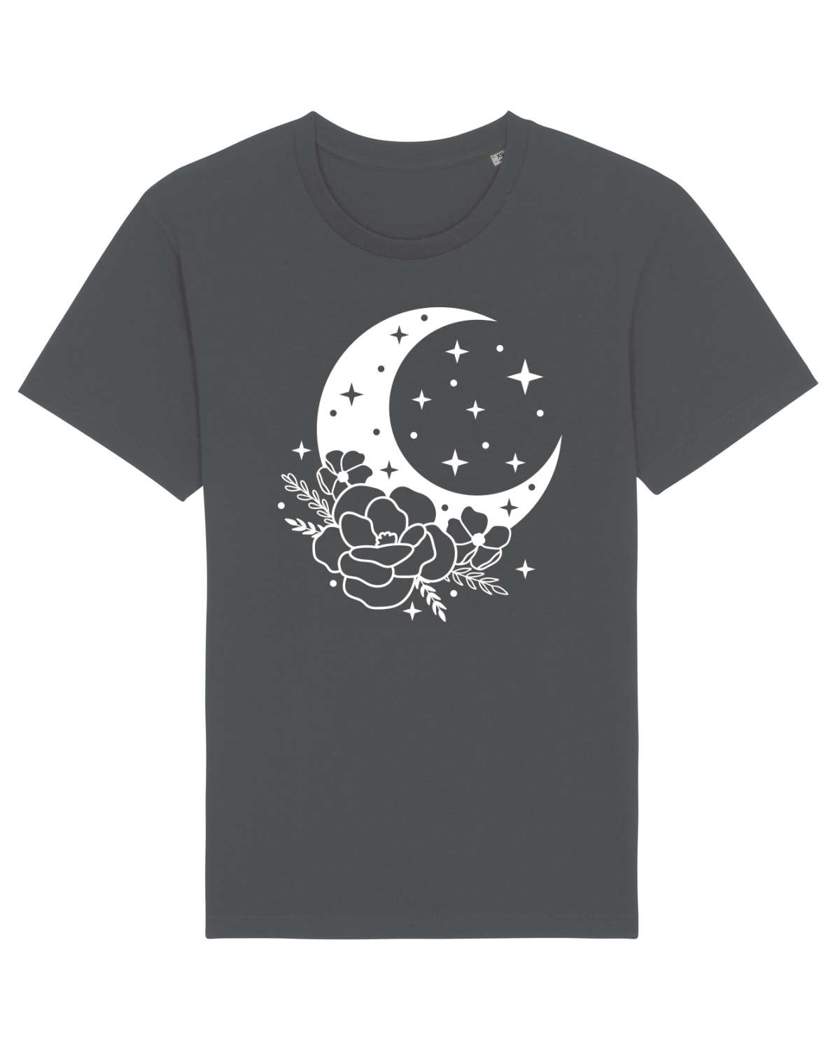 Tricou mânecă scurtă Unisex Rocker Anthracite