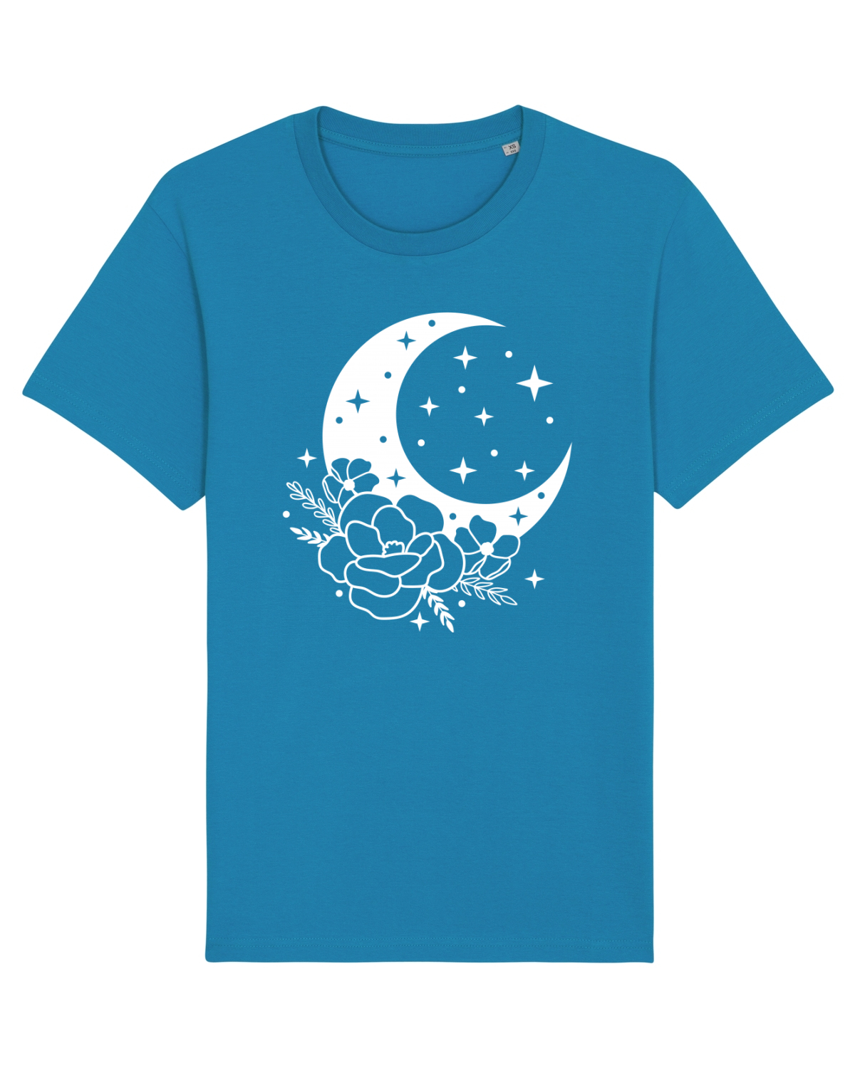 Tricou mânecă scurtă Unisex Rocker Azur