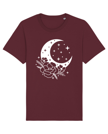 Mystic Moon Flowers Burgundy