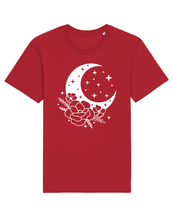 Mystic Moon Flowers Red