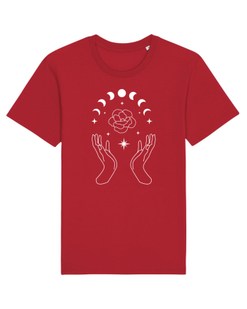 Mystic Moon Phases Red