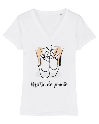 Mă țin de poante White