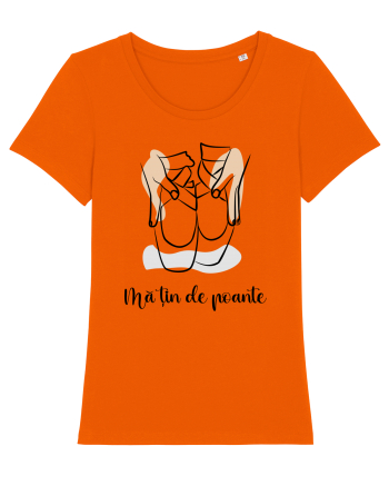 Mă țin de poante Bright Orange