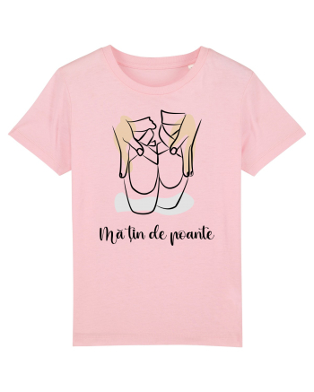 Mă țin de poante Cotton Pink