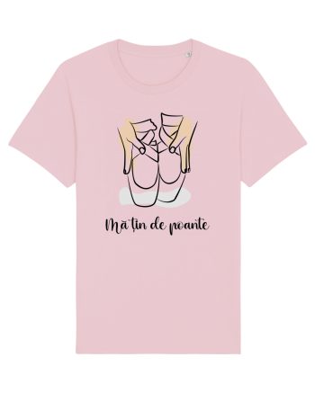 Mă țin de poante Cotton Pink