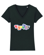 Equality Tricou mânecă scurtă guler V Damă Evoker