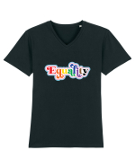 Equality Tricou mânecă scurtă guler V Bărbat Presenter