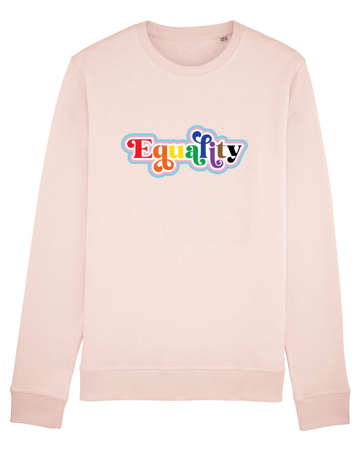 Bluză mânecă lungă Unisex Rise Candy Pink