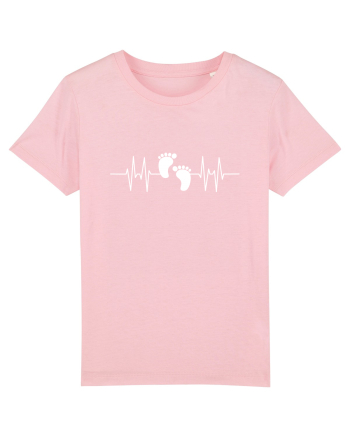 Baby footprint Cotton Pink