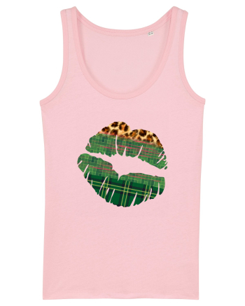 Lucky Lips St Patrick's Day Cotton Pink