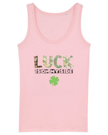 Luck Is On My Side Cotton Pink