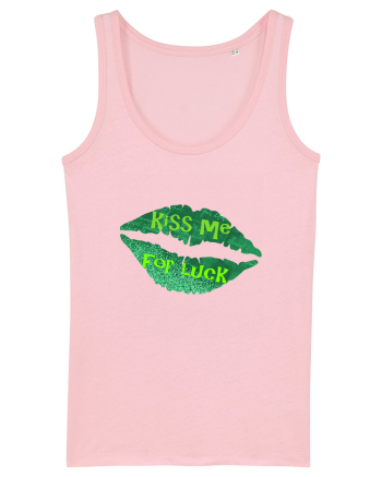 Kiss Me For Luck Cotton Pink