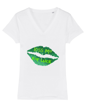 Kiss Me For Luck White