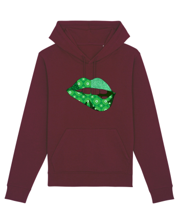 Lucky Irish Lips Burgundy