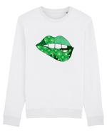 Lucky Irish Lips Bluză mânecă lungă Unisex Rise