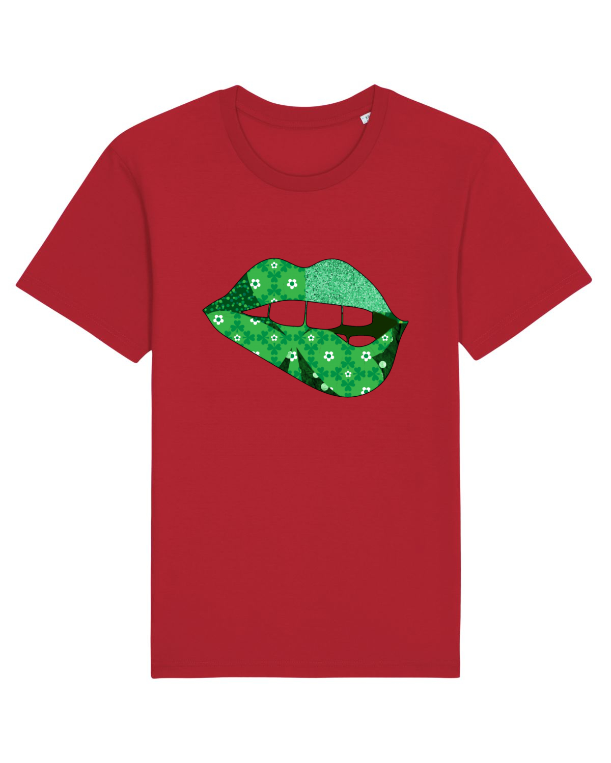 Tricou mânecă scurtă Unisex Rocker Red