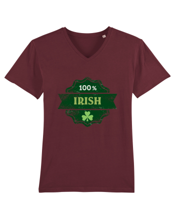 100% Irish Burgundy