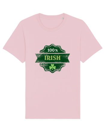 100% Irish Cotton Pink