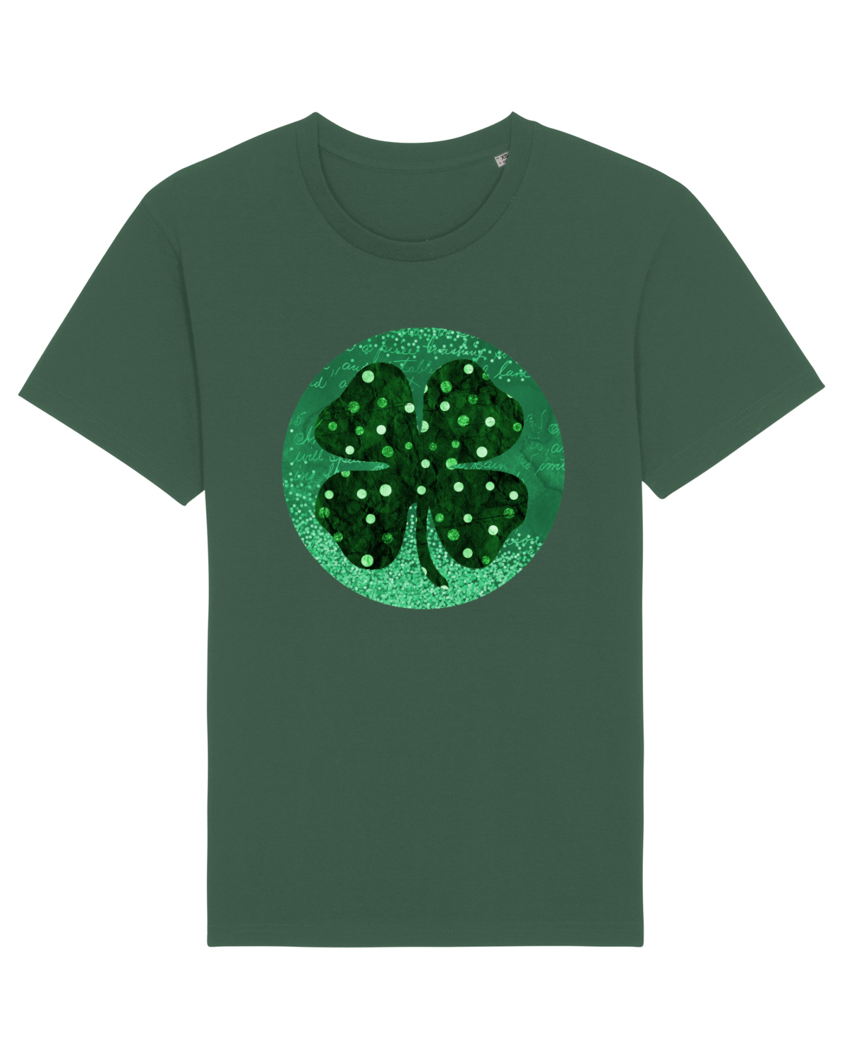 Tricou mânecă scurtă Unisex Rocker Bottle Green