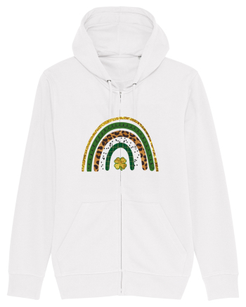 St. Patrick's Day Rainbow White