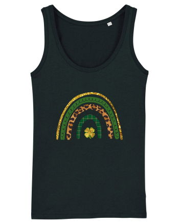 St. Patrick's Day Rainbow Black