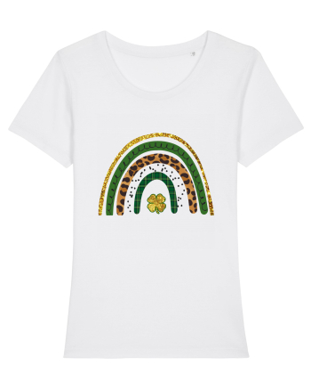 St. Patrick's Day Rainbow White
