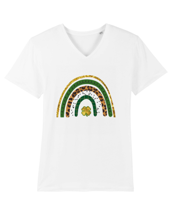 St. Patrick's Day Rainbow White
