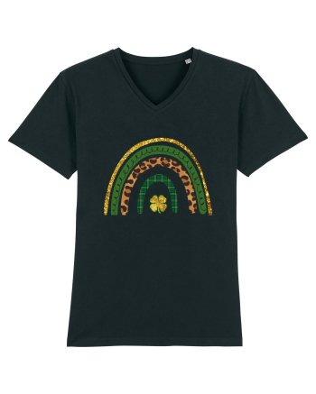 St. Patrick's Day Rainbow Black