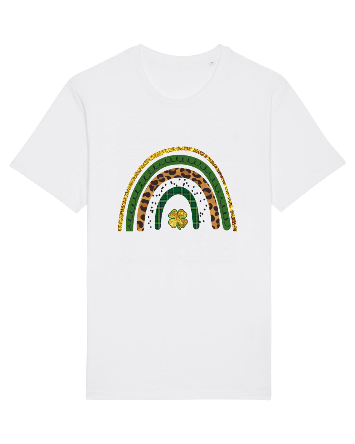 Tricou mânecă scurtă Unisex Rocker White