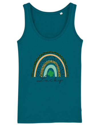 Lucky St. Patrick's Day Rainbow Ocean Depth