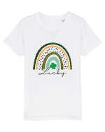 Lucky St. Patrick's Day Rainbow Tricou mânecă scurtă  Copii Mini Creator