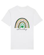 Lucky St. Patrick's Day Rainbow Tricou mânecă scurtă Unisex Rocker