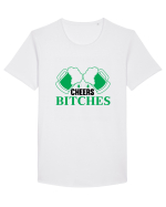 Cheers Bitches Tricou mânecă scurtă guler larg Bărbat Skater