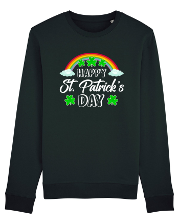Happy St. Patrick's Day Black