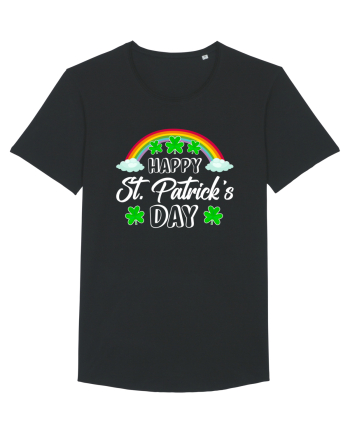 Happy St. Patrick's Day Black