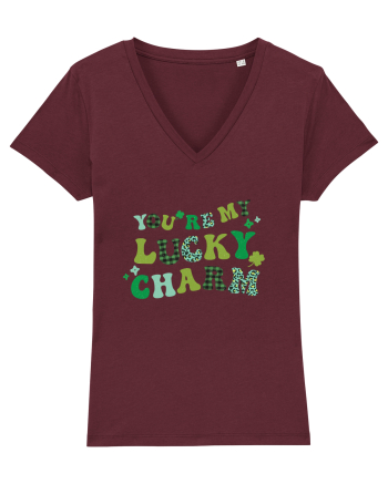 You're My Lucky Charm Burgundy