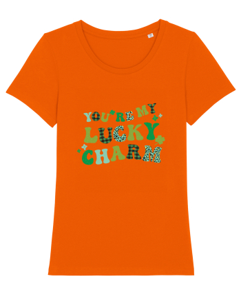 You're My Lucky Charm Bright Orange