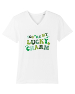 You're My Lucky Charm Tricou mânecă scurtă guler V Bărbat Presenter