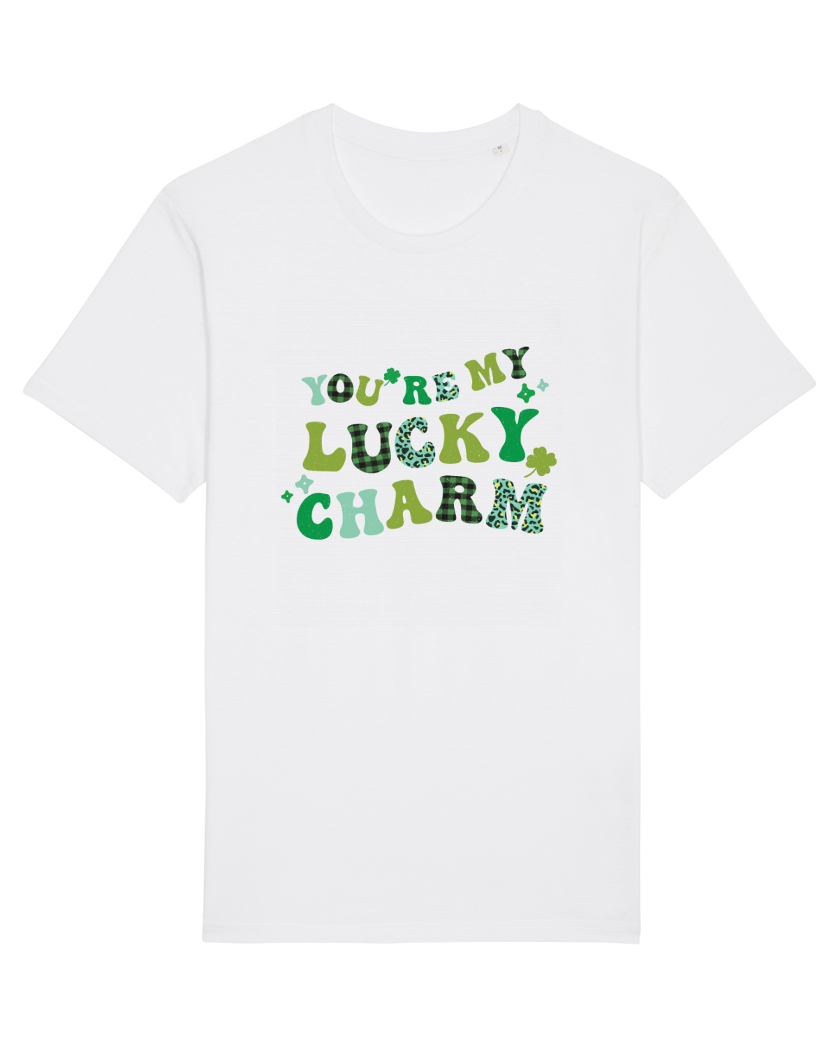 Tricou mânecă scurtă Unisex Rocker White