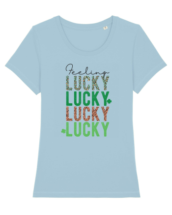 Feeling Lucky Sky Blue