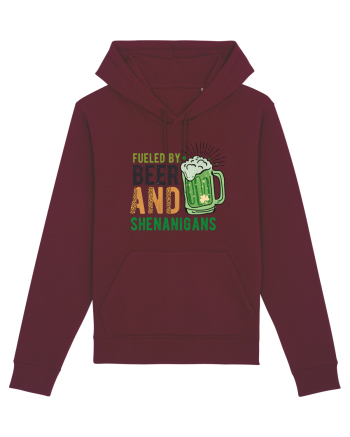 Fueled By Beer Burgundy